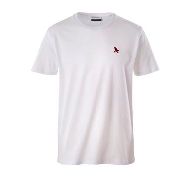 T-Shirt Black Falcon | Farbe: weiß / 100% Baumwolle (200 gr) | Artikelnummer: TS-2003-19-F-1181-L