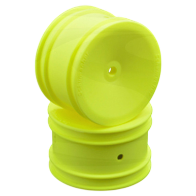 Schumacher U7460 1:10 Felgen Offroad Heck 2WD und 4WD - 12mm Sechskant - Neon Gelb (1 Paar) |  | Artikelnummer: U7460