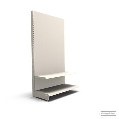 Ihr individuelles Wandregal | H 210 cm | B 100 cm | T 57 cm | 1 FB T 47 cm | RAL 9001 | Artikelnummer: AF-100-210-57-1-47-J