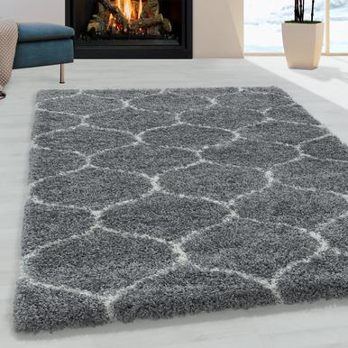 Salsa Hochflorteppich 80 x 80 cm grau |  | Artikelnummer: SALSA80803201GREY