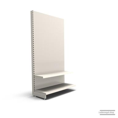 Ihr individuelles Wandregal | H 210 cm | B 100 cm | T 47 cm | 1 FB T 37 cm | RAL 9001 | Artikelnummer: AF-100-210-47-1-37-J