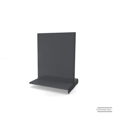 Ihr individuelles Gondelregal | H 160 cm | B 125 cm | T 2x 47 cm | 0 FB | RAL 7015 | Artikelnummer: AFGR-125-160-47-0-37-S