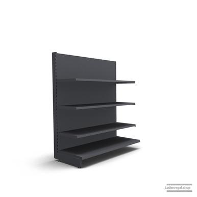 Ihr individuelles Wandregal | H 160 cm | B 125 cm | T 57 cm | 3 FB T 47 cm | RAL 7015 | Artikelnummer: AF-125-160-57-3-47-S