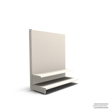 Ihr individuelles Wandregal | H 160 cm | B 125 cm | T 57 cm | 1 FB T 37 cm | RAL 9001 | Artikelnummer: AF-125-160-57-1-37-J