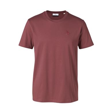 BF T-Shirt Hibiskus Rose | 100% GEKÄMMTE RINGGESPONNENE BIO-BAUMWOLLE / Regular (normal geschnitten) | Artikelnummer: TS-1004-23-M