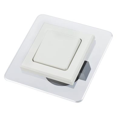 Dekorplatten | Schutz / Dekor Platte Transparent – Für Licht Schalter und Steckdosen | Artikelnummer: DPT013
