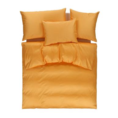 Satin Uni Bettwäsche hellorange | 240x240cm | Artikelnummer: 84.0212      
