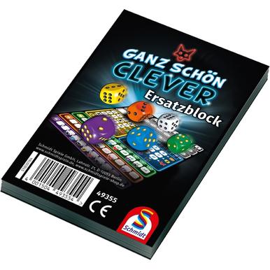 Ganz schön clever: Ersatzblock | Schmidt Spiele | Artikelnummer: 4001504493554