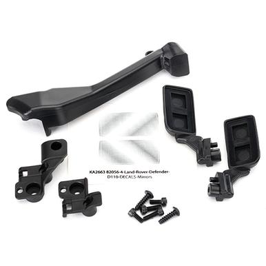 Traxxas SEITENSPIEGEL (L/R), SCHNORCHEL  | z.b. für:Land Rover® Defender® body | Artikelnummer: TRX8020