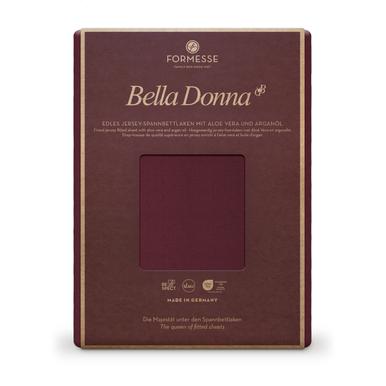 Fixleintuch Bella Donna cabernet | 120 x 200-220cm | Artikelnummer: 037 09 0033