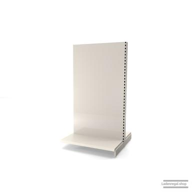 Ihr individuelles Gondelregal | H 180 cm | B 100 cm | T 2x 47 cm | 0 FB | RAL 9001 | Artikelnummer: AFGR-100-180-47-0-37-J