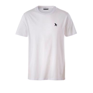 T-Shirt Black Falcon | Farbe: weiß / 100% Baumwolle (200 gr) | Artikelnummer: TS-2003-19-F-1241-S