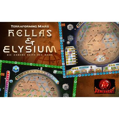 Terraforming Mars: Hellas & Elysium | Erweiterung - Schwerkraft-Verlag | Artikelnummer: 4260370820479
