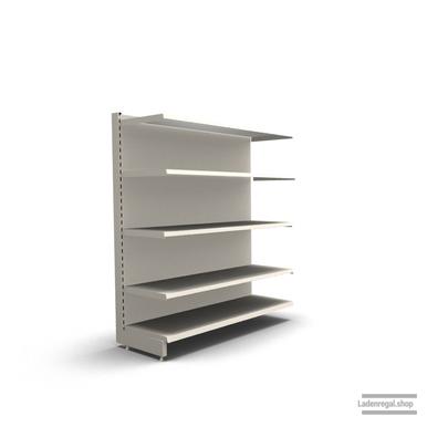 Ihr individuelles Wandregal | H 160 cm | B 125 cm | T 47 cm | 4 FB T 47 cm | RAL 9001 | Artikelnummer: AF-125-160-47-4-47-J