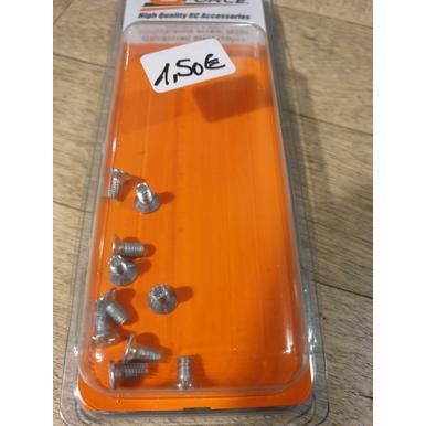 GForce,Senkschraube,Philips Kreutzschlitz,M3X6 | Galvanisierter  Stahl | Artikelnummer: GF-0171-001