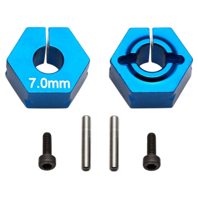 Team Associated FT Clamping Wheel Hexes, 7.0mm |  | Artikelnummer: AE91610