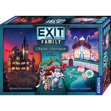 EXIT - Das Spiel Family: Schloss Gemeinstein/Mission Candylan | Kosmos | Artikelnummer: 4002051684662