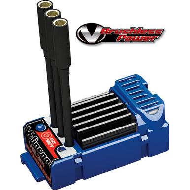 VELINEON VXL-3M BRUSHLESS-REGLER, WASSERDICHT TRAXXAS (7,2-14V/2-3S, FÜR 1/16 MICRO) | z.b.für1/16 4WD RACING TRUCK | Artikelnummer: TRX3375