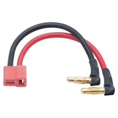 LRP LIPO HARDCASE ADAPTERSTECKER - 4MM BUCHSE AUF US-STYLE STECKER 90Â° ANGLE |  | Artikelnummer: 65834