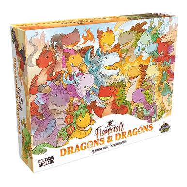 Flamecraft - Dragons & Dragons | Cardboard Alchemy - Erweiterung - voraussichtlich lieferbar ab September 2026 | Artikelnummer: 4015566606340