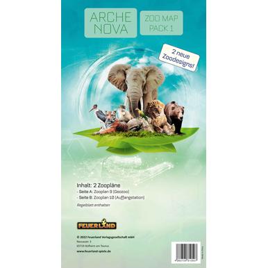 Arche Nova: Zoo Map Pack 1 | Erweiterung - Feuerland Spiele | Artikelnummer: 4260705310507