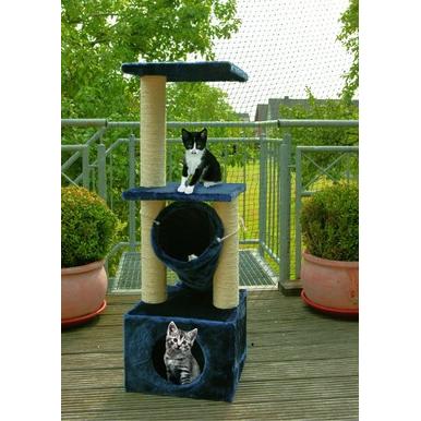 Katzennetz Katzenschutznetz Balkonnetz Balkon Katzen mit Montage Set Schwarz |  | Artikelnummer: 4016598152041