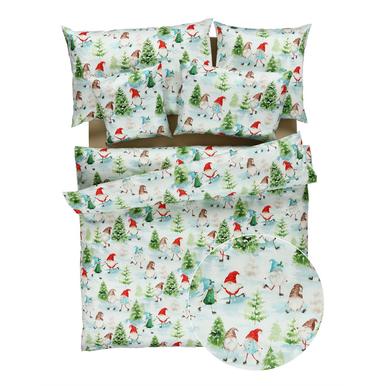 Satin Bettwäsche Wichtel Magie | 160x210cm | Artikelnummer: 50.351.03