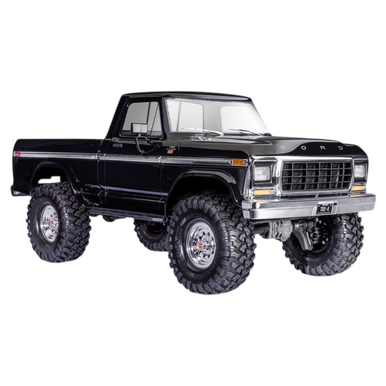 TRAXXAS TRX-4 F150 Truck XLT schwarz 1/10 Crawler RTR Brushed, Clipless, ohne Akku und Ladegerät  | Muss für Sie bestellt werden ! | Artikelnummer: TRX92144-4-BLK