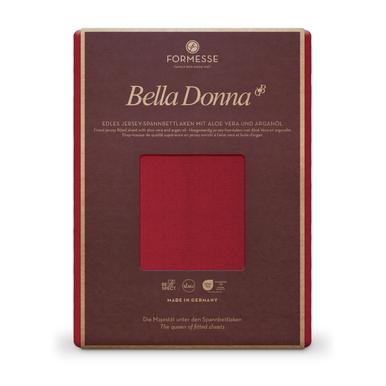 Fixleintuch Bella Donna carminrot   | 140-160 x 200-220 cm | Artikelnummer: 037 13 0188 