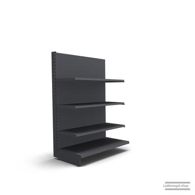 Ihr individuelles Wandregal | H 160 cm | B 100 cm | T 57 cm | 3 FB T 47 cm | RAL 7015 | Artikelnummer: AF-100-160-57-3-47-S