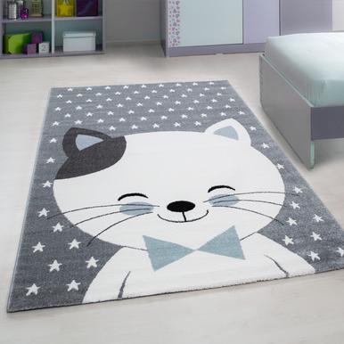 Kids Teppich 120 x 170 cm blau |  | Artikelnummer: KIDS1201700550BLUE