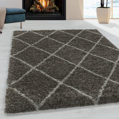 Alvor Hochflorteppich 200 x 290 cm taupe |  | Artikelnummer: ALVOR2002903401TAUPE