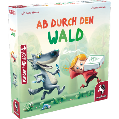 Ab durch den Wald | Pegasus Spiele - voraussichtlich lieferbar ab September 2026 | Artikelnummer: 4250231745348