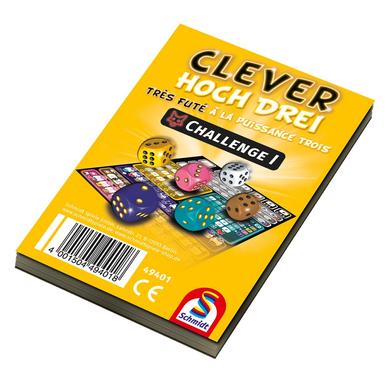 Clever hoch drei: Challenge I | Erweiterung - Schmidt Spiele | Artikelnummer: 4001504494018
