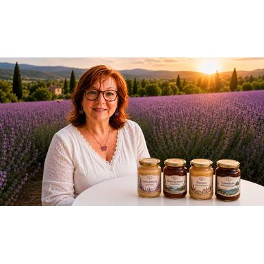 Set 88: Provence-Paket Verschiedene Honige | vier verschiedene Honigsorten aus der Provence und der Cote d'Azur | Artikelnummer: 82