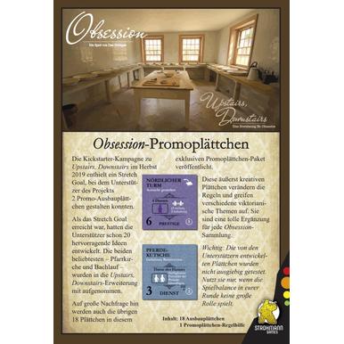 Obsession - Promo Plättchen | Erweiterung - Strohmann Games | Artikelnummer: 4262412340044
