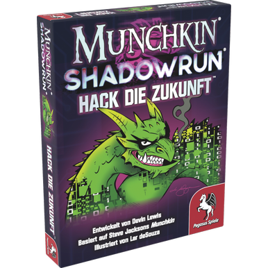 Munchkin Shadowrun: Hack die Zukunft | Pegasus Spiele | Artikelnummer: 4250231744471