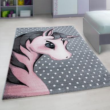 Kids Teppich 120 x 170 cm pink |  | Artikelnummer: KIDS1201700590PINK