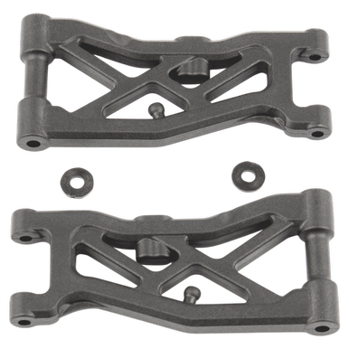Team Associated RC10B74 FT Front Suspension Arms, carbon fiber |  | Artikelnummer: AE92297