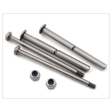 TLR Front Hinge Pin & King Pin Set, Polished: All 22 | für alle 22 Modelle | Artikelnummer: TLR234098
