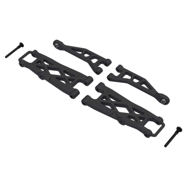 ARRMA Rear Suspension Arm Set D (2): MINI | z.b. für Mini Kraton | Artikelnummer: ARA-2675