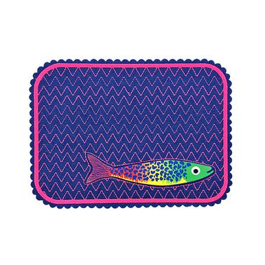 Quilties + Filzies Fische - Set | 13 x 18 cm Stickrahmen | Artikelnummer: 0785-3243-3252
