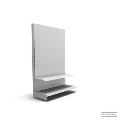 Ihr individuelles Wandregal | H 180 cm | B 100 cm | T 47 cm | 1 FB T 37 cm | RAL 7035 | Artikelnummer: AF-100-180-47-1-37-L