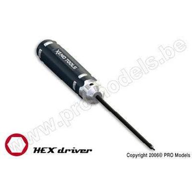 Xenotools - Innensechskant-Schraubendreher 3.0mm - PRO - 1 St  | XT-01130 | Artikelnummer: 5413911168281