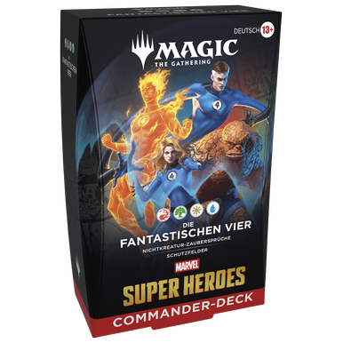 Magic the Gathering Marvel Super Heroes Commander-Deck - Die Fantastischen Vier | Wizards of the Coast - im Laden verfügbar,  Online-Versand ab 26.06. | Artikelnummer: 5010996357113Fanta