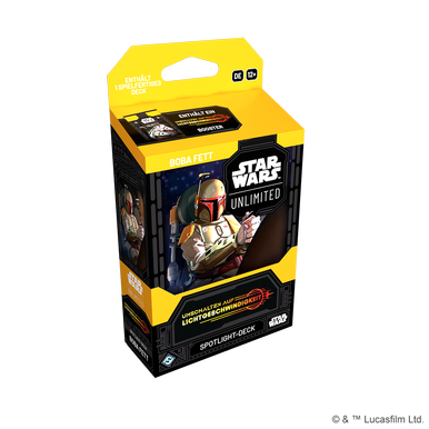 Star Wars: Unlimited - Umschalten auf Lichtgeschwindigkeit Spotlight-Deck Boba Fett | Fantasy Flight Games  | Artikelnummer: 841333130176