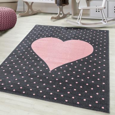 Bambi Teppich 120 x 120 cm pink |  | Artikelnummer: BAMBI1201200830PINK