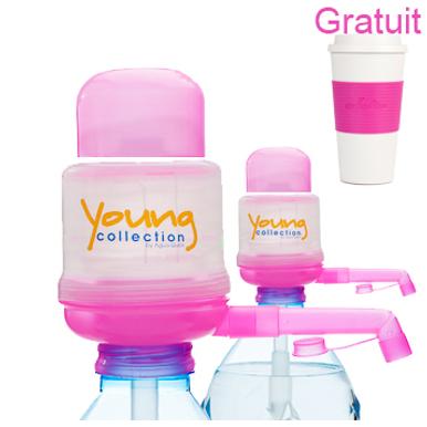 2 Young Collecton Rose plus Tasses à café pour aller gratuit | Rose - personnel | Artikelnummer:  2AQ YCP fr COTOGO