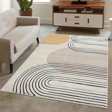 Bonito Teppich 120 x 170 cm beige |  | Artikelnummer: bonito-7157-beige-120x170