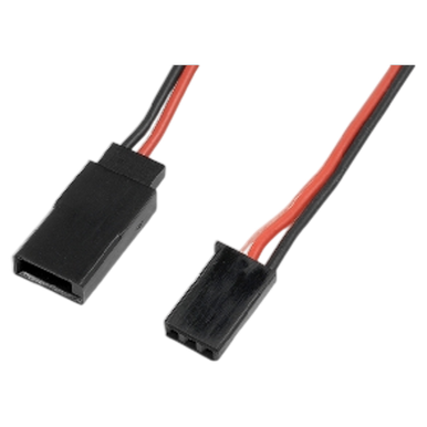 G-Force RC GF-1100-012- Servo Verlängerungskabel - Futaba - 22AWG / 60 Stränge - 45cm - 1 St |  | Artikelnummer: GF-1100-012